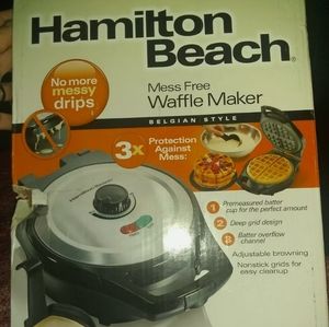 Mess Free Waffle Maker
